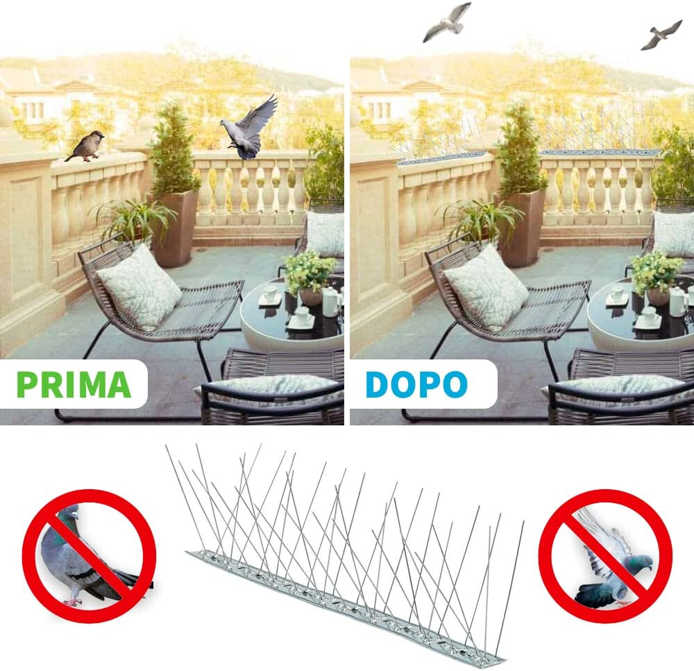 Corvo Dissuasore Per Volatili, Corvo Scaccia Piccioni - Foto 4