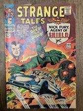 Strange Tales #144 (Marvel, 1966) 1st Jasper Sitwell Jack Kirby GD