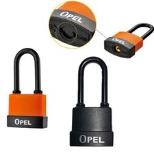 Anti-cut Heavy Duty Padlocks With Keys Long Shackle Durable Waterproof Lock