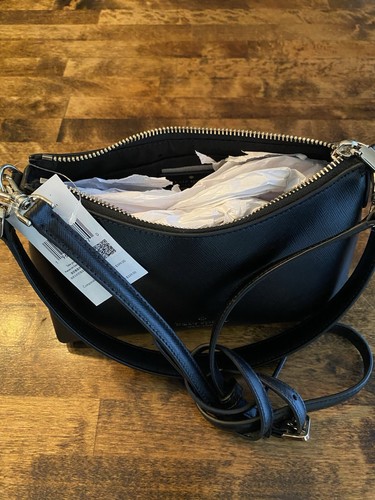 Neu mit Etikett Kate Spade Sadie Saffiano schwarz Leder Handtasche, ausverkauft/eingestellt - Bild 6 von 6