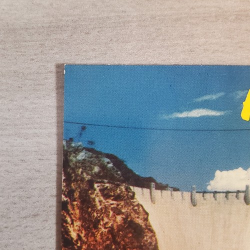 Postcard Hoover Dam Vintage Lake Mead Colorado River Arizona Nevada - Picture 7 of 13