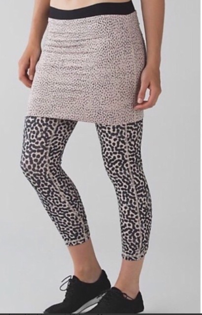 black cheetah lululemon leggings