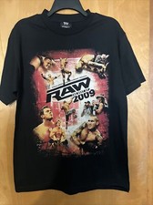 NEW WWE RAW The Best of 2009 Wrestling Shirt Medium HHH Orton Vince CM Punk Tee