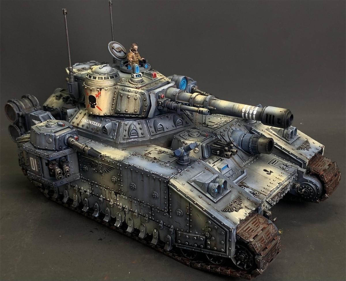 Warhammer 40,000 Baneblade プラモデル Warhammer 40,000 Baneblade プラモデル BANEBLADE TANK ASTRA