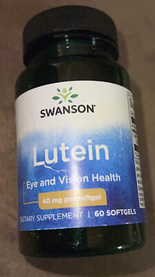 Swanson Lutein 40 mg 60 Softgels