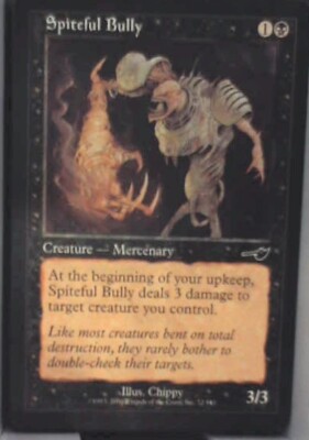 Spiteful Bully - Nemesis: #72, Magic: The Gathering Nm R155