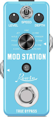 11-in-1 Digital Modulation Guitar Effects Pedal - Mod Station
