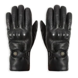 Spada Injector Ce Leather Motorcycle Gloves Waterproof Black