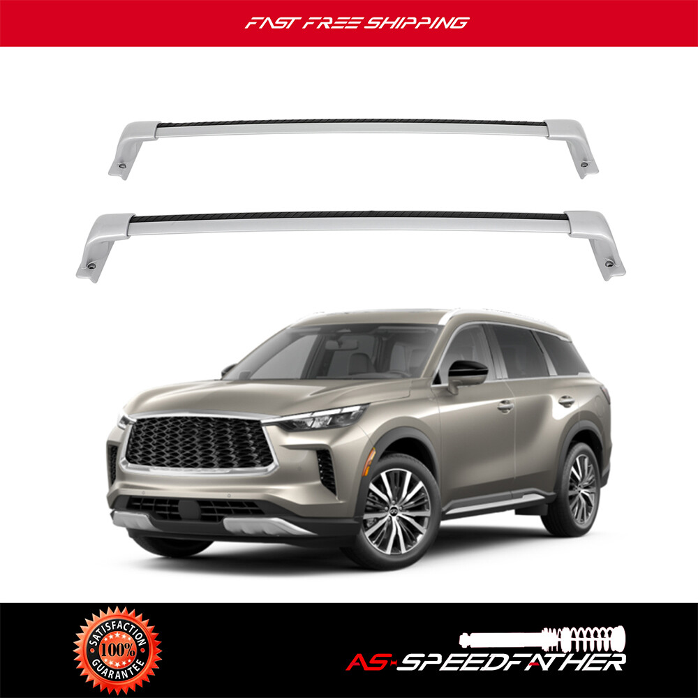 Aluminum Roof Rack Luggage Carrier For Infiniti QX60 2023 Cross Bars