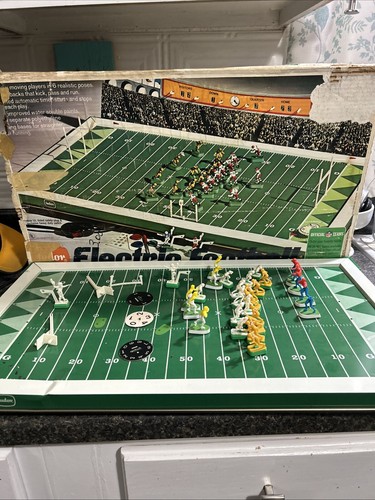 Vintage 1964 Tudor Tru-Action Electric Football Game Model #500 Not Working.