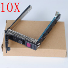 10PCS For HP Caddy 2.5" Proliant G10 727695-001 SAS/SATA/NVMe/SSD ML380 ML360