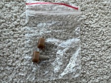 Pair Of High Heel Shoe Repair Tips Taps Pins Dowel Lifts Replacement Beige New