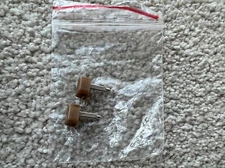 Pair Of High Heel Shoe Repair Tips Taps Pins Dowel Lifts Replacement Beige New