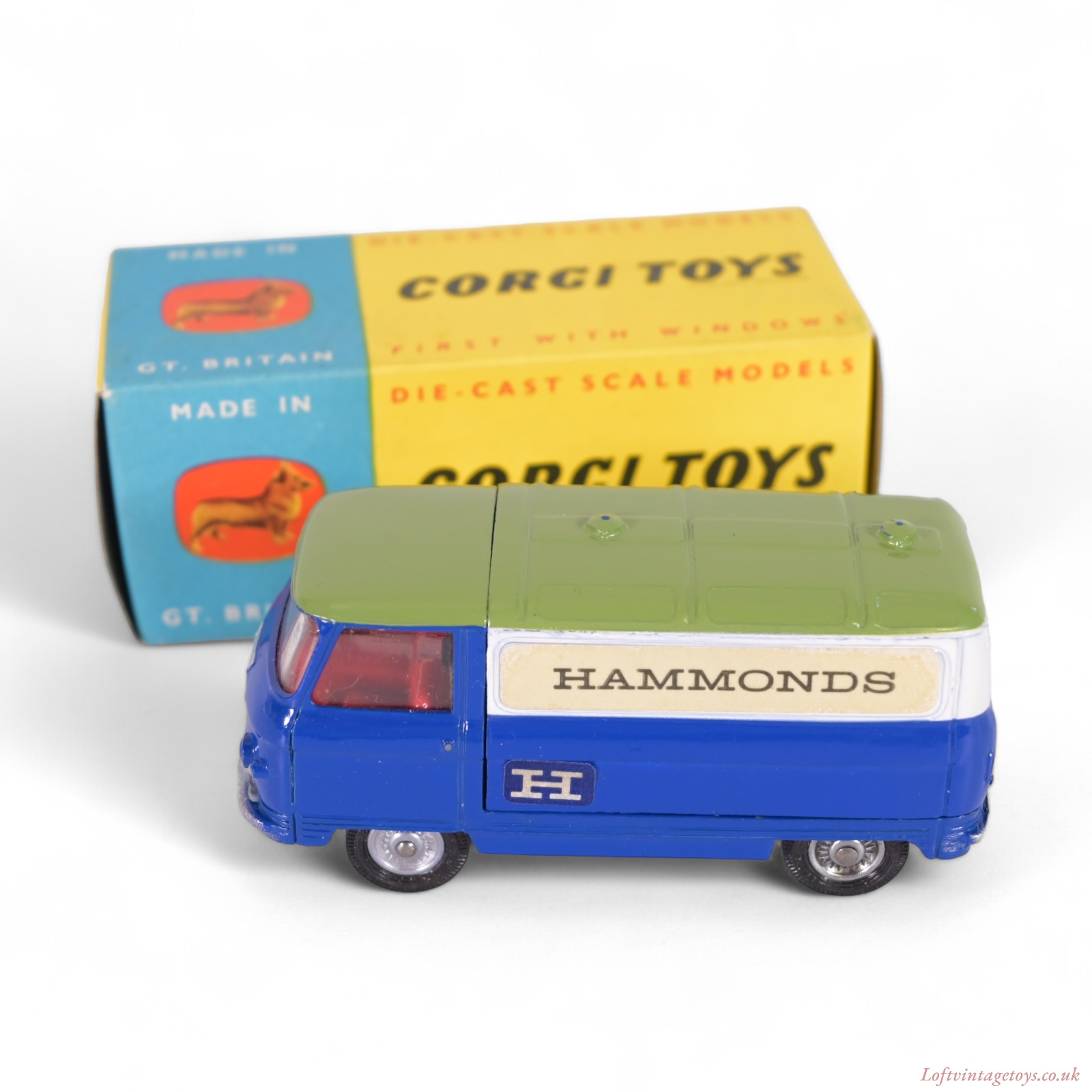 Corgi 462, Commer van - Free Price Guide & Review