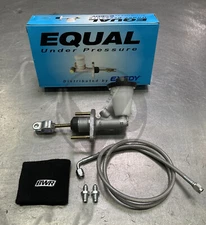 Exedy S2000 Style Clutch Master Cylinder &Silver Line Kit For 96-00 Honda Civic