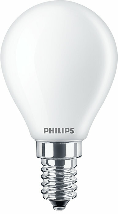 Ampoule LED E14 variable Philips 3.4W blanc chaud 40W lot 4