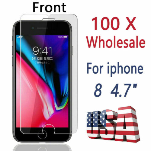 Wholesale Bulk Lot Tempered Glass Screen Protector iPhone 6/7/8 + XR X PRO MAX  - Picture 1 of 9