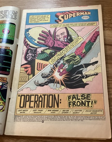 Superman Comic Lot 336 401 403 Annual 10 PLEASE SEE PHOTOS - Picture 8 of 17