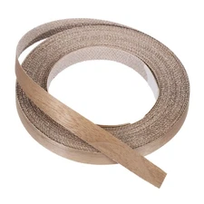 PATIKIL Walnut Edge Banding, 1/2 Inch x 25 ft Wood Veneer Tape Pre-glued Flex...