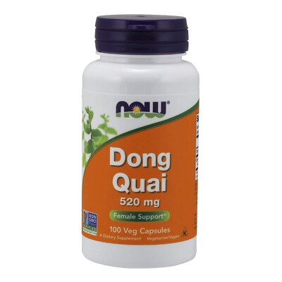 NOW FOODS, DONG QUAI Frauenunterstützung 520mg 100 Veg. Kapseln SUPER PREIS