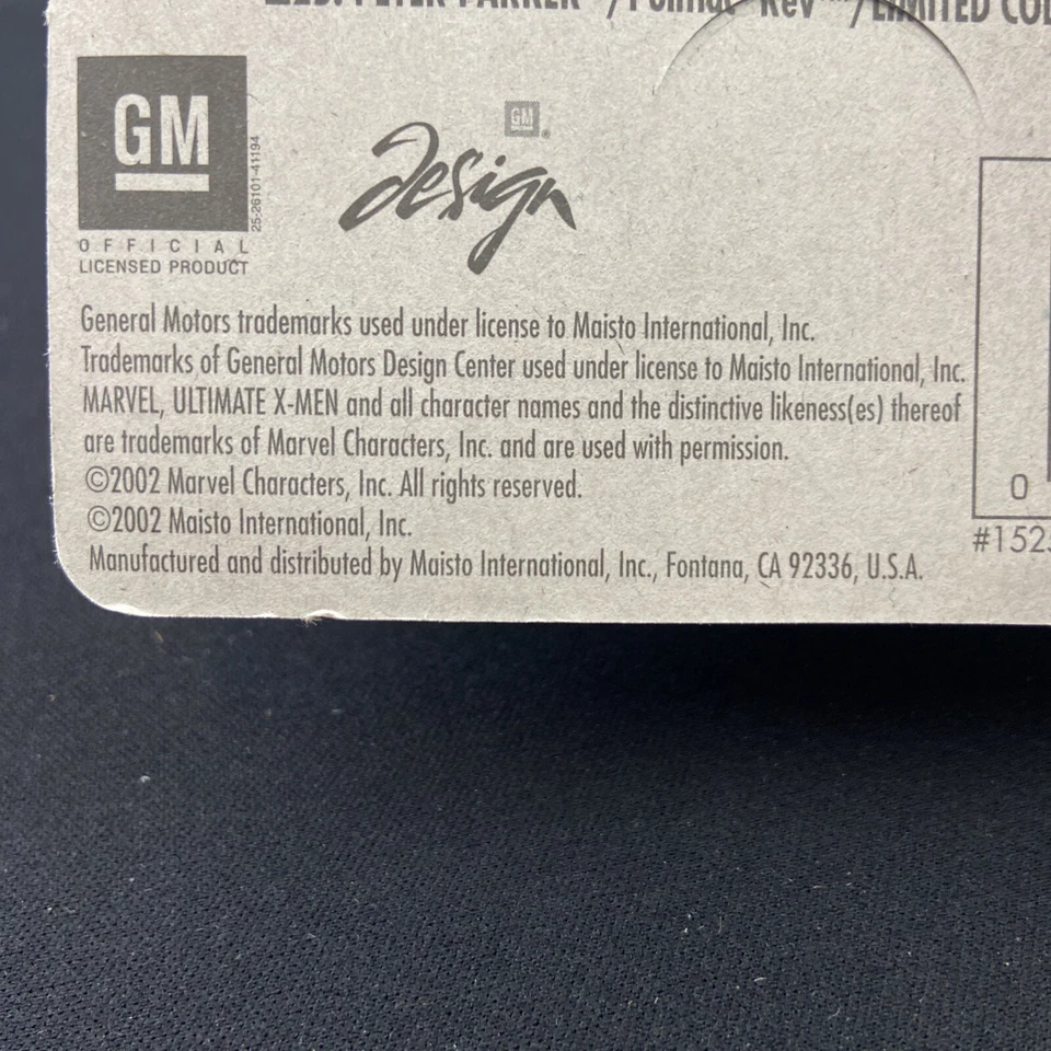 Maisto Ultimate Marvel Mr Fantastic Cadillac Deville DTS 1/64 Diecast #16 de 25  Foto 3 de 4