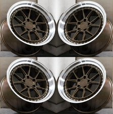 18x9.5 5x114.3 22 Aodhan Ds08 Bronze Machined Lip 18 Inch Concave Wheels Set 4 18x9.5 5x114.3 22 Aodhan Ds08 Bronze Machined Lip 18 Inch Concave Wheels Set 4