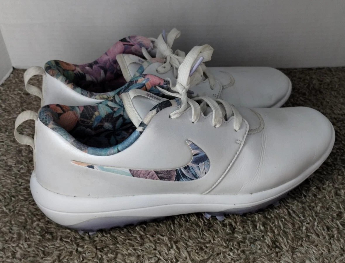 Nike women's roshe g 2025 golf shoes purple dawn