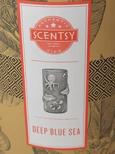 Scentsy Diffuser Shade DEEP BLUE SEA Discontinued Retired New Complete