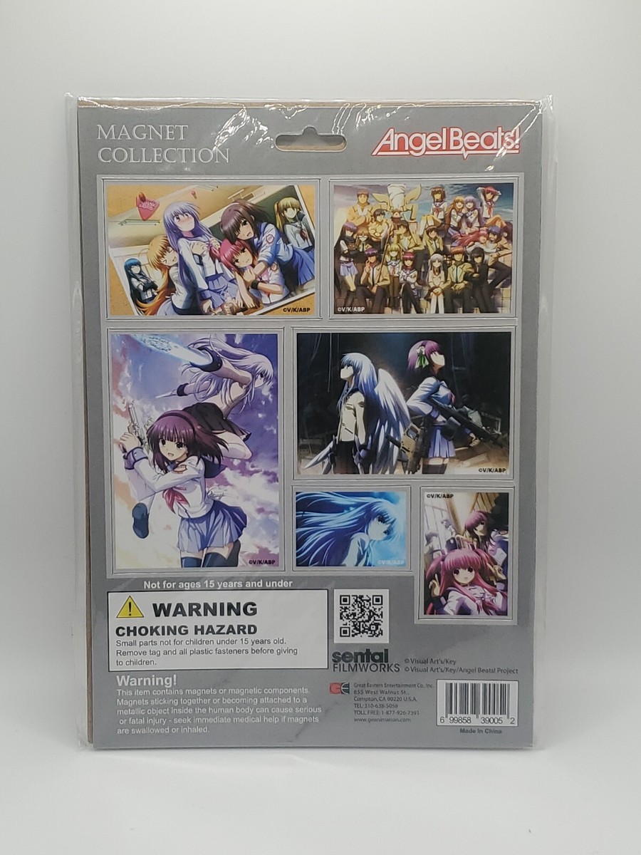 Angel Beats Scenes Magnet Collection Anime 6 Piece Set Yui Yuri
