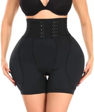 Hip Enhancer Padded Panties Shapewear BBL Shorts Butt Pads Underwear for Women