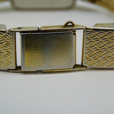 SEIKO 5420-5390 Gold Tone Quartz Analog Women's Watch Sz. 5 3/4