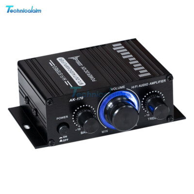 DC12V-14V Digital Audio Amplifier 20W*2 AK-170 Dual Channel Power Amplifier