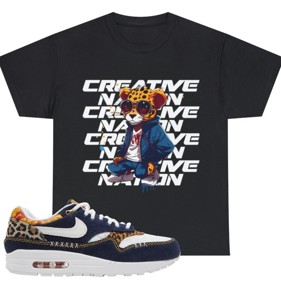Shirt To Match Air Max 1 Premium Leopard Shirt Unisex Tee Sneaker Tee