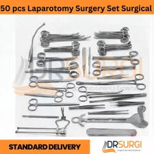 50 pcs Laparotomy Surgery Set Surgical Premium Quality Instruments surgical set