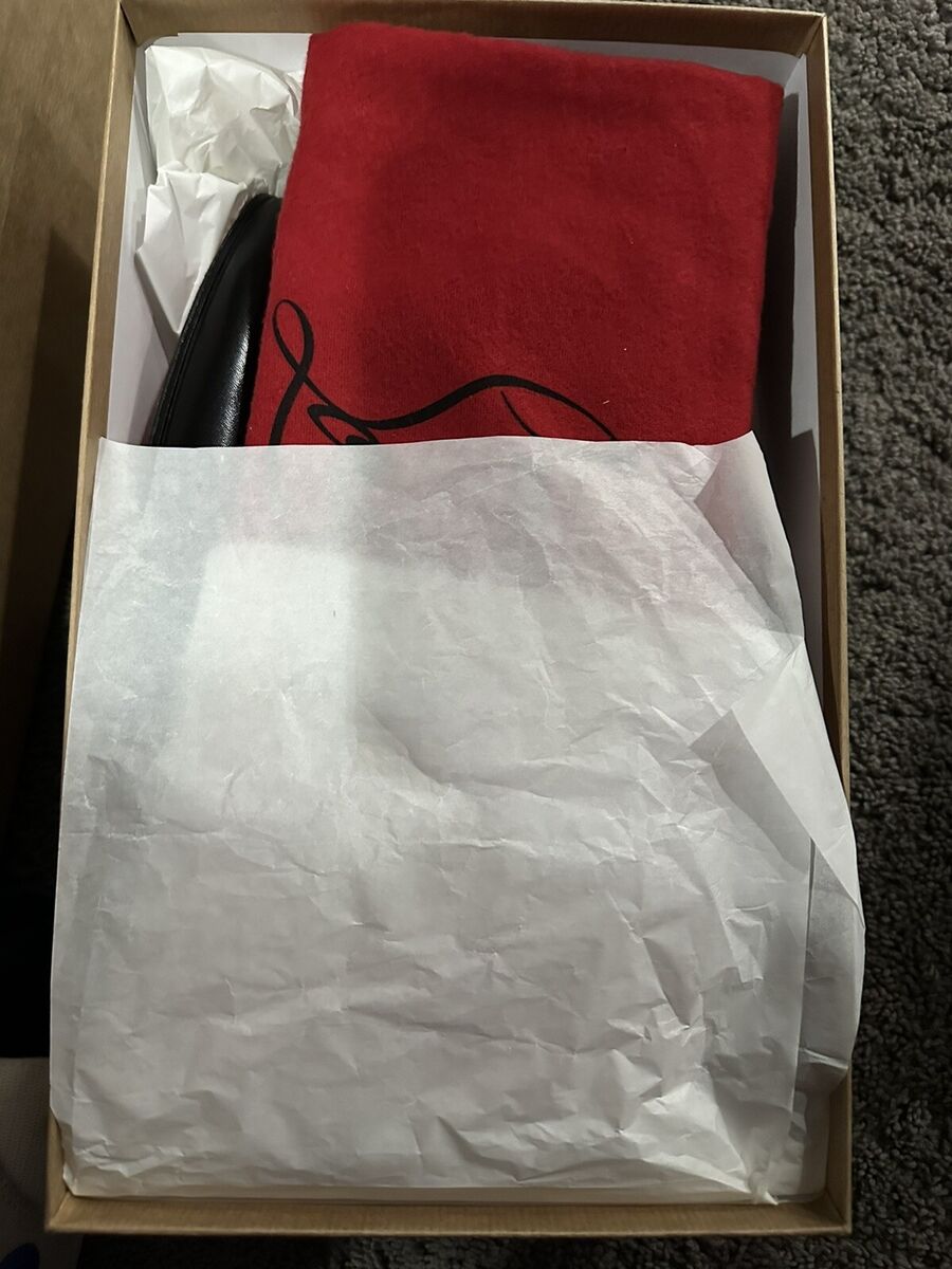 Christian Louboutin men dandelion flat calf Black Dress Shoe Christian Louboutin men dandelion flat calf Black Dress Shoe