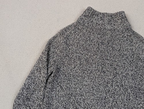 Gap Reißverschluss Pullover Damen M grau Baumwollmischung Taschen Langarm Stehkragen Strick - Bild 11 von 16