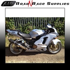 Kawasaki ZX12R A16 Carbon Exhaust ROAD LEGAL with Removable Baffle