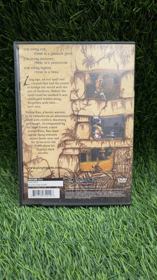 Mark of Kri (PlayStation 2, 2002) PS2 No Manual Included Generic Case Tested - Image 3 of 4