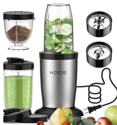 KOIOS BL219B 850w Personal Portable Blender, 11pcs, BPA Free, 500ml, Smoothies