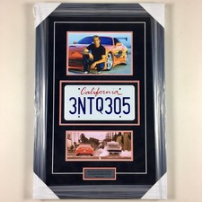 Fast & Furious Paul Walker Mitsubishi Eclipse GSX Plate Framed Display 33x22 Fast & Furious Paul Walker Mitsubishi Eclipse GSX Plate Framed Display 33x22
