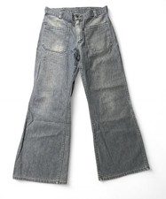 True vintage from the 1970s Seafarers Men s Navy Dungaree sailor jeans