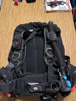 Dive Rite Trans Pac II Harness and Dive Rite Rec Wings Tusa Size M/L