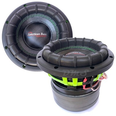 American Bass GODZILLA 8 Inch 2400W DVC 4 Ohm Car Audio Subwoofer | GODZILLA8D4