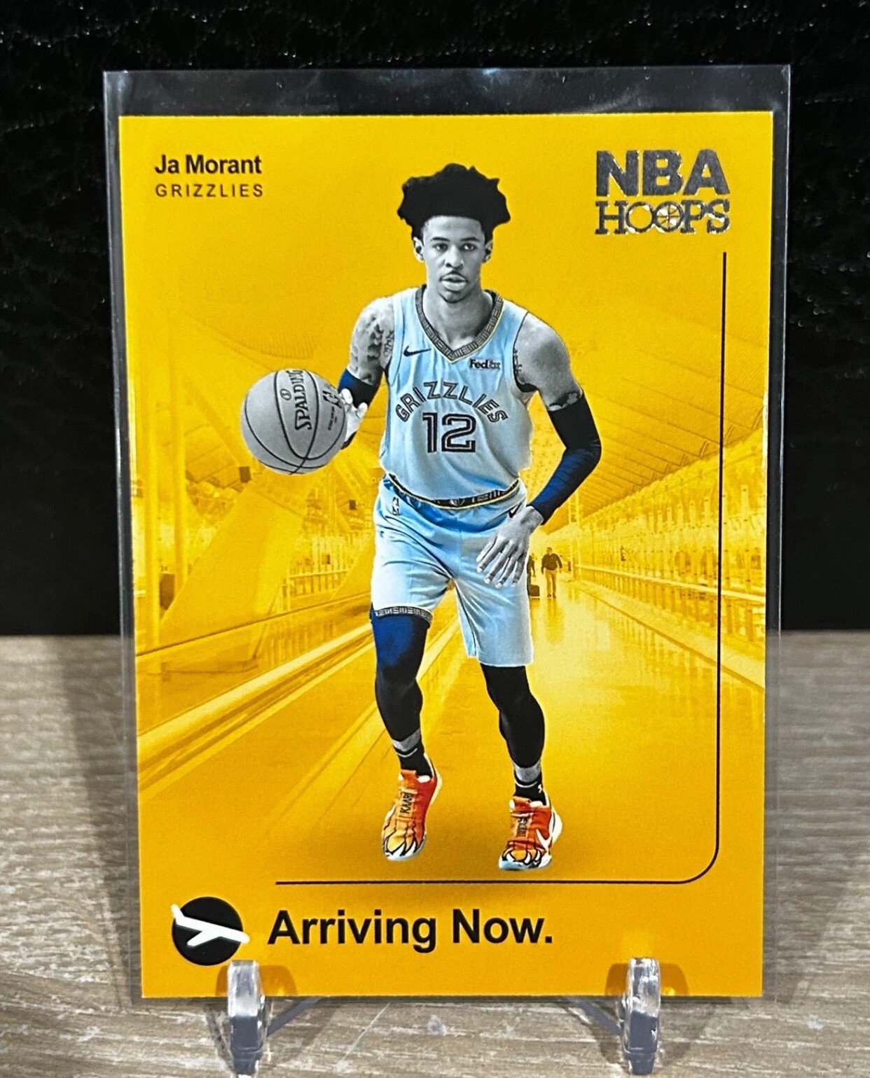 2019-20 Panini NBA Hoops Arriving Now Ja Morant #12 (RC) Grizzlies Rookie