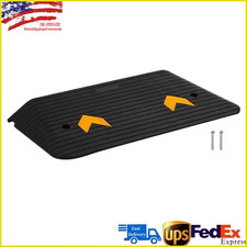 Rubber Threshold Ramp 4" Rise Doorway 33000LBS for Wheelchair Mobility Scooter