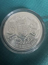 Royal Coat of Arms 2021 1oz Silver Bullion Coin Royal Shield In Capsule