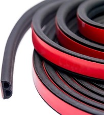 5 or33Ft Universal Self Adhesive Weather Seal Strip for Car 51/100 Inch Wide 1/5