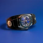 Unique Vintage 60s Timex Sprite Blue Dial + Yuri Gagarin Cosmonaut Cuff