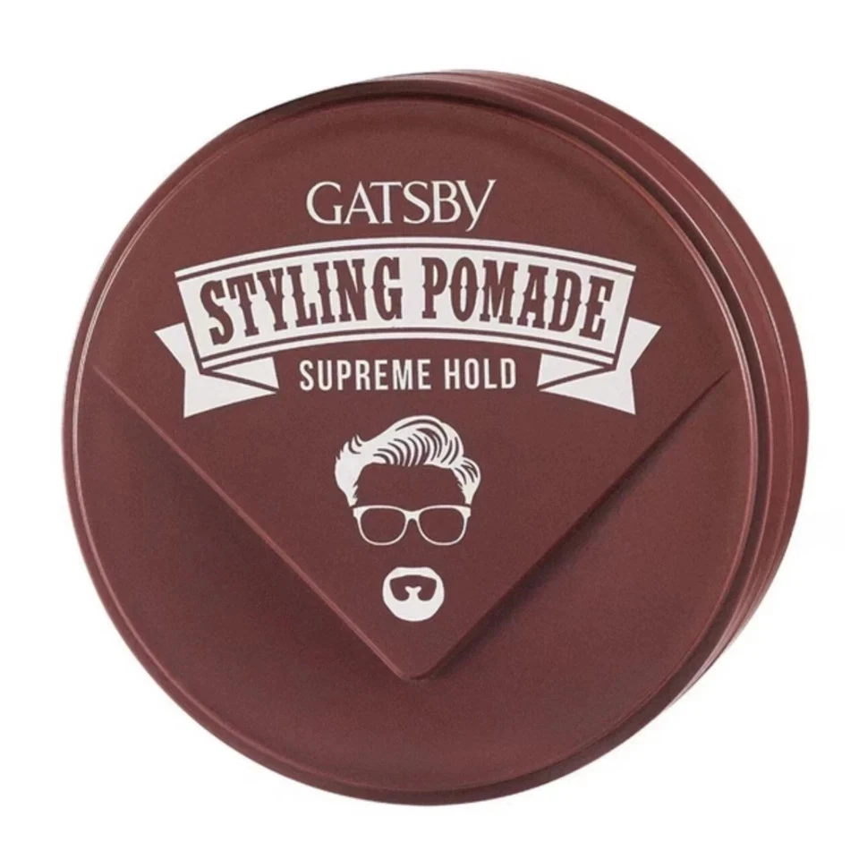GATSBY Styling Pomade Supreme Hold 75 g - Cera y aseo para cabello de hombre de sujeción fuerte Foto 4 de 4