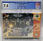 Star Wars Shadows of the Empire Nintendo 64 N64 CIB Complete CGC 7.5 Graded